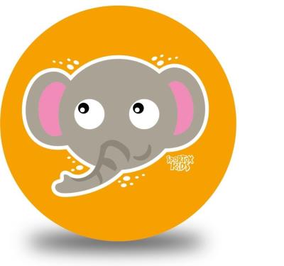 Piłka PVC Sportox Kids 230mm - Słonik. Wydawca: Artyk. SmakLiter.pl Opakowanie Piłka PVC Sportox Kids 230mm - Słonik