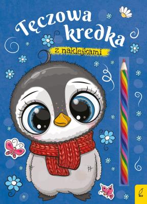 Okładka książki Pingwin. Tęczowa kredka