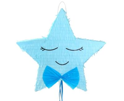 Piniata Gwiazdka błękitna 45x8x43cm. Wydawca: GODAN. SmakLiter.pl Opakowanie Piniata Gwiazdka błękitna 45x8x43cm