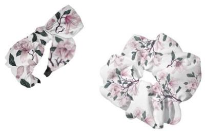 Opakowanie Pink Opaska i gumka do włosów dla Mamy