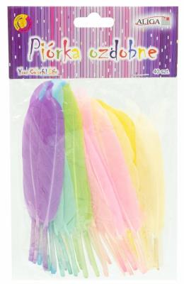 Opakowanie Piórka 15cm 40szt