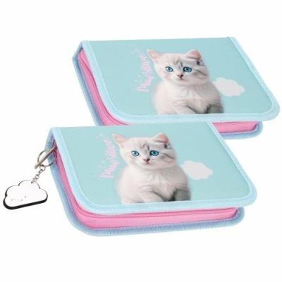 Opakowanie Piórnik 1zamek 2klapki bez wyposażenia Kitty