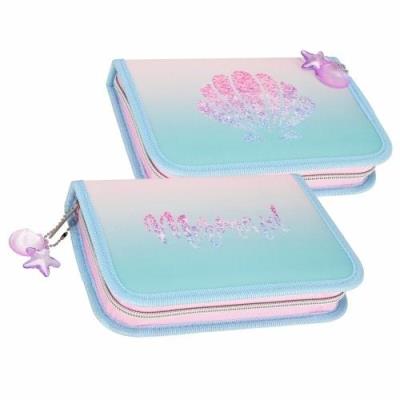 Opakowanie Piórnik 1zamek 2klapki bez wyposażenia Shell