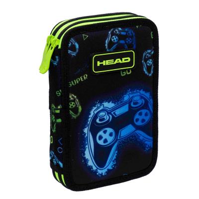 Piórnik 2-komorowy bez wyposażenia Head go Playing Neon AC2. Wydawca: ASTRA art-pap. SmakLiter.pl Opakowanie Piórnik 2-komorowy bez wyposażenia Head go Playing Neon AC2