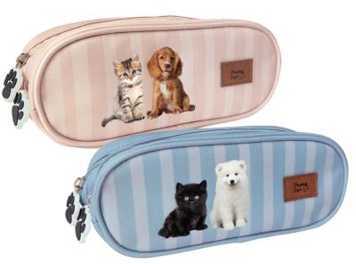 Opakowanie Piórnik 2-komorowy Puppy Sign mix