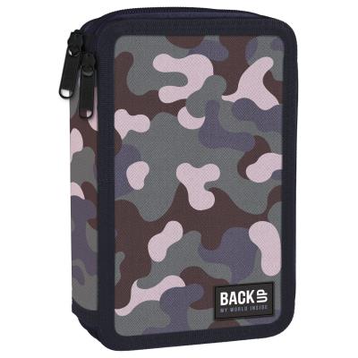 Opakowanie Piórnik 2-komorowy z wyposażeniem BACKUP 4 model DW 97 Moro green