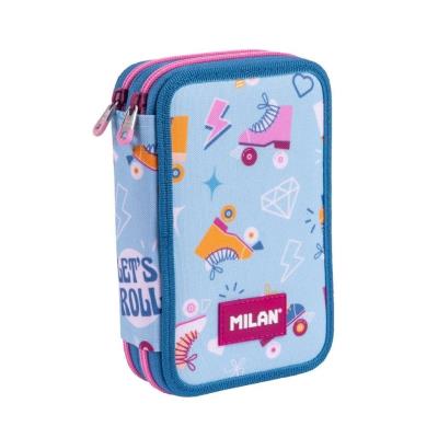 Opakowanie Piórnik 2 poz z wyposażeniem Roller MILAN