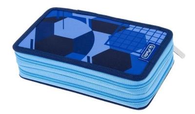 Opakowanie Piórnik 23 części podwójny Blue Goal HERLITZ