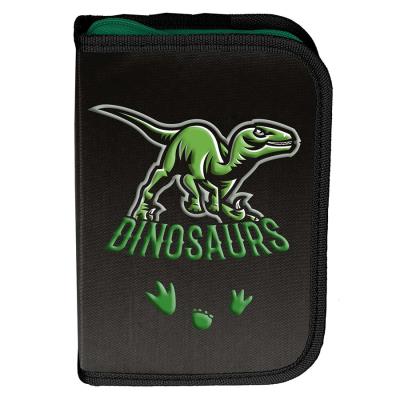 Piórnik bez wyposażenia Dinozaur PP25DI-P001BW. Wydawca: Paso. SmakLiter.pl Opakowanie Piórnik bez wyposażenia Dinozaur PP25DI-P001BW