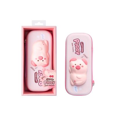 Opakowanie Piórnik duży Świnka SQUISHY