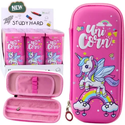 Opakowanie Piórnik Jednorożec różowy