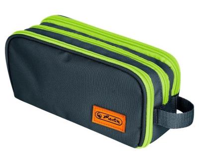 Opakowanie Piórnik kosmetyczka potrójny neon/czarny HERLITZ