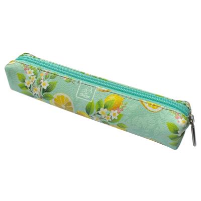 Piórnik mini prostokąt Cytrusowe Kwiaty. Wydawca: EV-Corp. SmakLiter.pl Opakowanie Piórnik mini prostokąt Cytrusowe Kwiaty