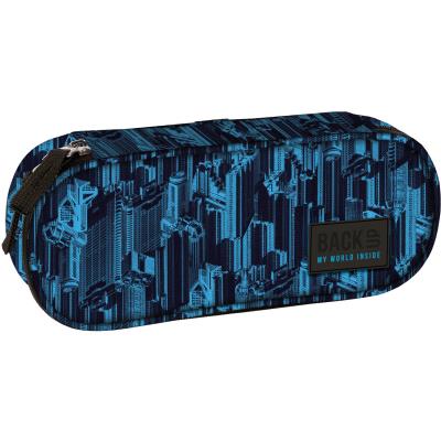 Opakowanie Piórnik owalny  BACKUP 4 model A 103 City