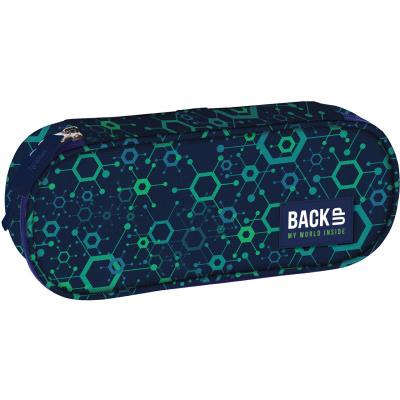 Opakowanie Piórnik owalny BACKUP 4 model A 96 Molekuły