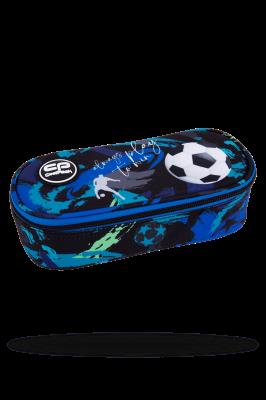 Opakowanie Piórnik owalny Coolpack Campus Football Navy
