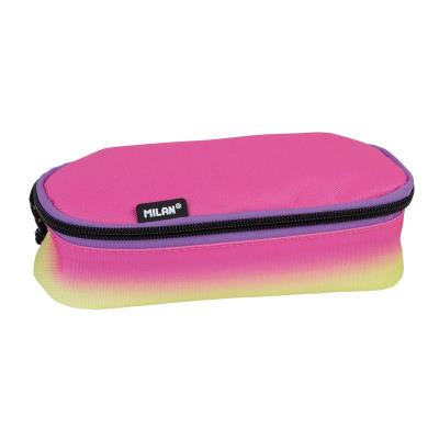 Opakowanie Piórnik owalny Milan Sunset żółto - różowy