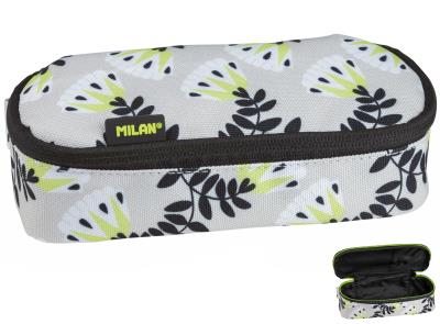 Opakowanie Piórnik owalny Milan Wallpaper beżowy