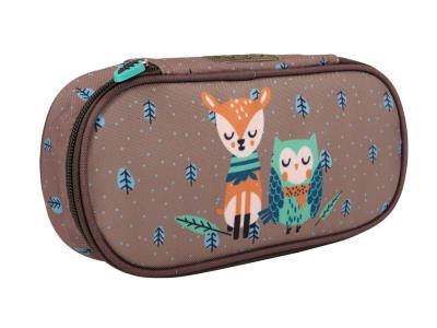 Piórnik Perletti Sarenka i Sowa. Wydawca: Artesania Cerda. SmakLiter.pl Opakowanie Piórnik Perletti Sarenka i Sowa