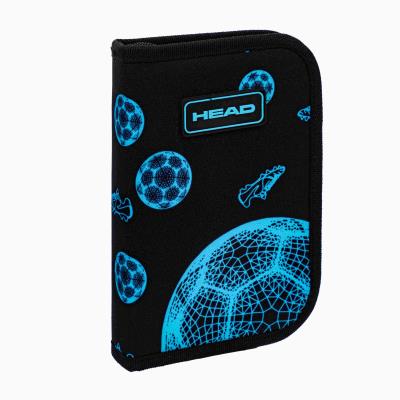Piórnik pojedynczy dwuklapkowy bez wyposażenia Head Football Fan AC1. Wydawca: ASTRA art-pap. SmakLiter.pl Opakowanie Piórnik pojedynczy dwuklapkowy bez wyposażenia Head Football Fan AC1