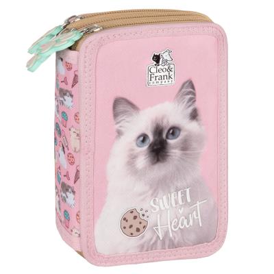 Opakowanie Piórnik potrójny wyp Cleo i Frank 45 DERFORM