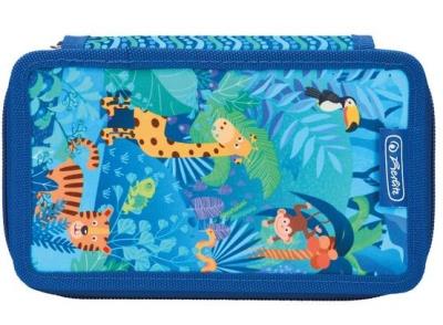 Opakowanie Piórnik potrójny z wyposażeniem Jungle Safari