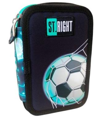 Opakowanie Piórnik potrójny z wyposażeniem PC5 Neon Football