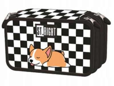 Opakowanie Piórnik potrójny z wyposażeniem PC5 Sleepy Corgi