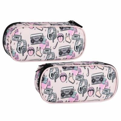 Opakowanie Piórnik saszetka owalna Music