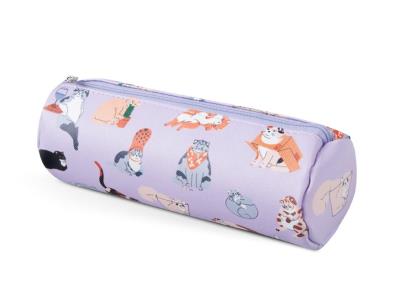 Piórnik saszetka print Koty 7x20cm. Wydawca: MFP. SmakLiter.pl Opakowanie Piórnik saszetka print Koty 7x20cm