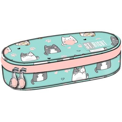 Opakowanie Piórnik saszetka z wewnętrzną klapką Charming Cats