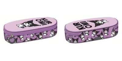 Opakowanie Piórnik saszetka z wewnętrzną klapką Kuromi violet