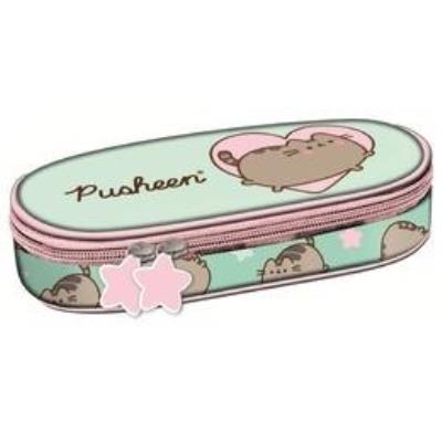 Piórnik saszetka z wewnętrzną klapką Pusheen mint. Wydawca: Pusheen. SmakLiter.pl Opakowanie Piórnik saszetka z wewnętrzną klapką Pusheen mint