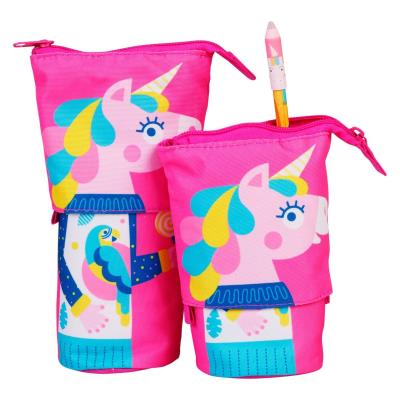 Opakowanie Piórnik szaszetka Cool Gang ciemny róż HAPPY COLOR