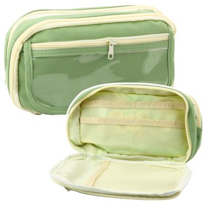 Opakowanie Piórnik szkolny dwukomorowy z kieszonkami 22cm