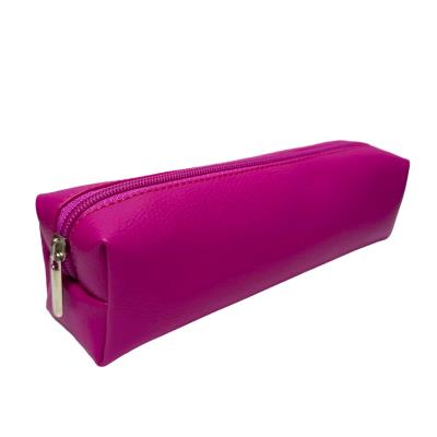 Opakowanie Piórnik szkolny młodzieżowy prostokąt kostka Fuksja