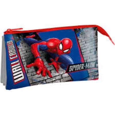 Opakowanie Piórnik trzykomorowy Spiderman SP50051
