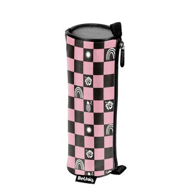 Opakowanie Piórnik tuba Pink kratka-różowa BeUniq BU26SU-003