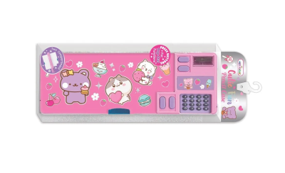 Opakowanie Piórnik z kalkulatorem Miśki