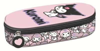 Piórnik z wewnętrzną klapką Kuromi Pink. Wydawca: ST-MAJEWSKI. SmakLiter.pl Opakowanie Piórnik z wewnętrzną klapką Kuromi Pink