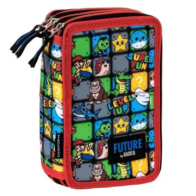 Opakowanie Piórnik z wyposażeniem 3-kom. DERFORM