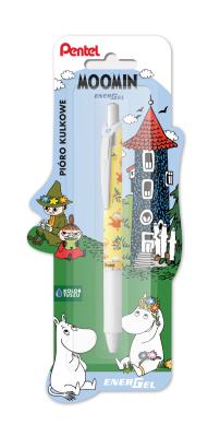 Opakowanie Pióro kulkowe EnerGel Muminki mała Mi BL77MM2