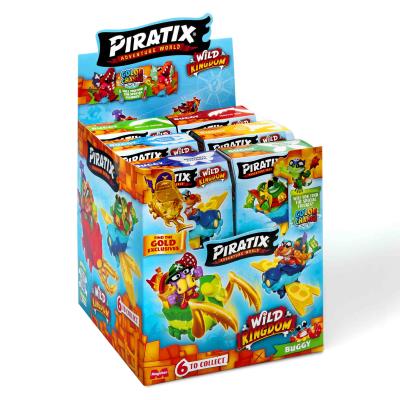 Opakowanie Piratix Wild Kingdom Buggies pojazd z figurką 1szt.mix