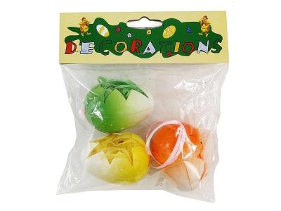 Pisanki z kurczaczkami w środku 3szt. Wydawca: ADAR. SmakLiter.pl Opakowanie Pisanki z kurczaczkami w środku 3szt