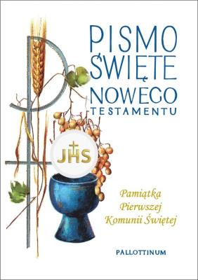 Pismo Święte NT kieszonkowe Pamiątka I Komunii Św.. Autor:   Praca zbiorowa. SmakLiter.pl Okładka książki Pismo Święte NT kieszonkowe Pamiątka I Komunii Św.
