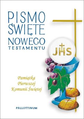 Pismo Święte NT kieszonkowe Pamiątka I Komunii Św.. Autor:   Praca zbiorowa. SmakLiter.pl Okładka książki Pismo Święte NT kieszonkowe Pamiątka I Komunii Św.