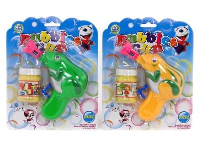 Pistolet do baniek mydlanych 21x17cm MIX. Wydawca: ADAR. SmakLiter.pl Opakowanie Pistolet do baniek mydlanych 21x17cm MIX