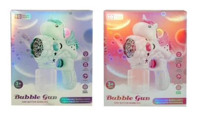 Pistolet do baniek mydlanych jednorożec MIX. Wydawca: SWEDE. SmakLiter.pl Opakowanie Pistolet do baniek mydlanych jednorożec MIX