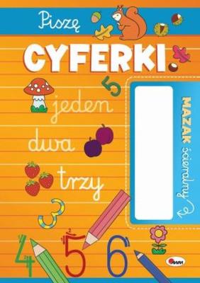 Okładka książki Piszę cyferki. Mazak ścieralny