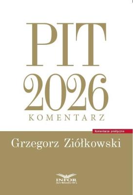 Okładka książki PIT 2026. Komentarz